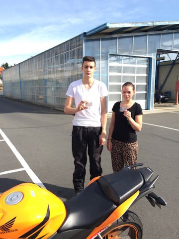 Gute Fahrt Paul B. und Kristin W. (04.08.15)