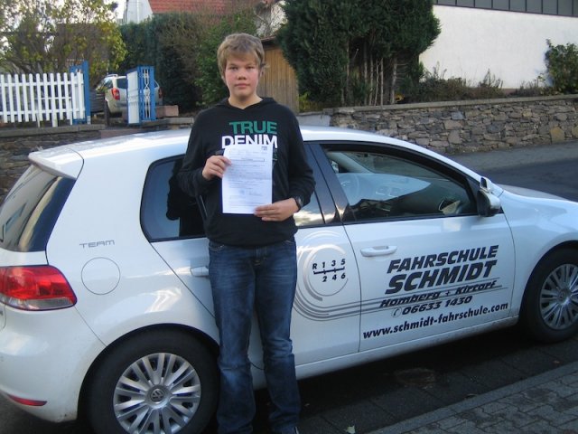 Gute Fahrt Marcel K. (06.11.12)