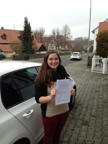 Gute Fahrt Hannah S. (09.01.13)