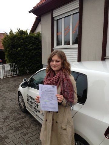 Gute Fahrt Katharina T. (19.12.12)