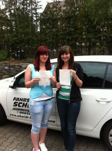 Gute Fahrt Dominique R., Maribel G. (21.05.12)